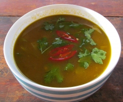 Thai Beef curry soup