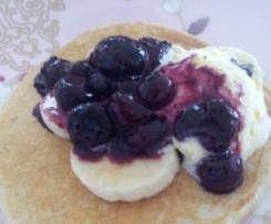 Ricotta and Banana Hotcakes