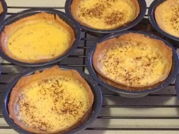 Baked Custard Tarts