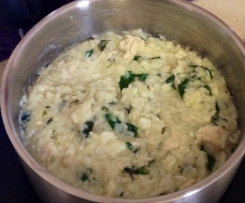 Chicken and Spinach Risotto