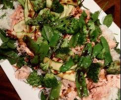 Warm Salmon Salad