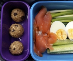 Healthy "Raw Cookie Dough" Bites for Back to School