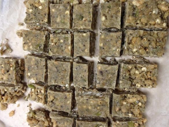 Gluten free nut free no bake muesli bars