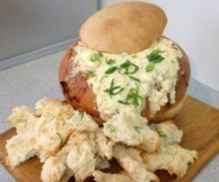 Cheesy Bacon Cob Loaf