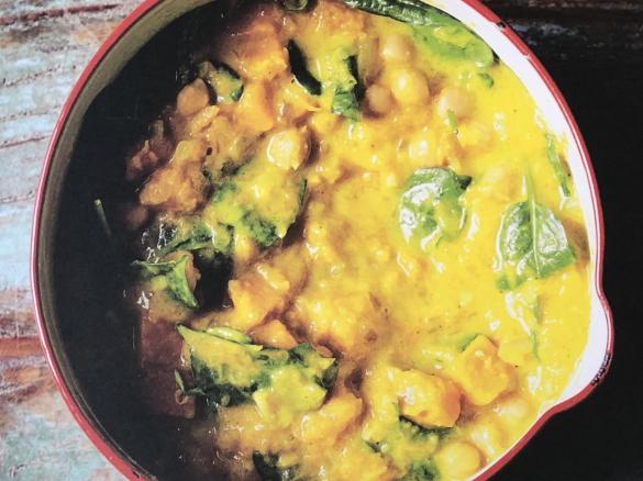 Pumpkin & Chickpea Coconut Curry