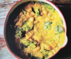 Pumpkin & Chickpea Coconut Curry