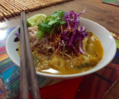 Vegan Red Thai Inspired Curry