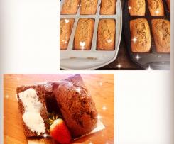 Mini sticky date loaves