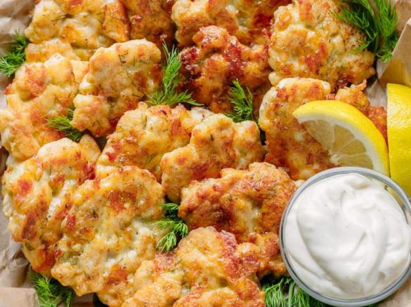 Chicken fritters