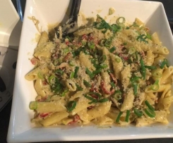 Creamy Chicken Pesto Pasta