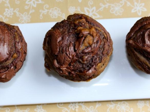 Nutella lava muffins