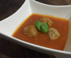 Minestrone With Meatballs - ThermInspiration