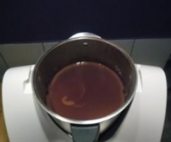 Kids raw cacao 'yogo' with rapadura