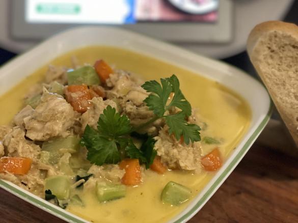 Creamy garlic chicken