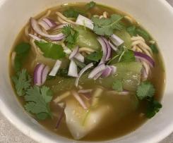 No-Fuss Dumpling Noodle Soup