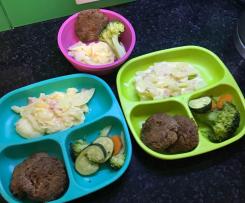 Beef and Vegetable Rissoles