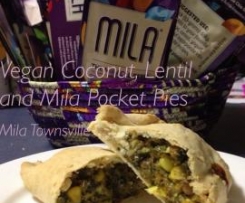Chia, Coconut, Lentil and Vegetable Pocket Pies