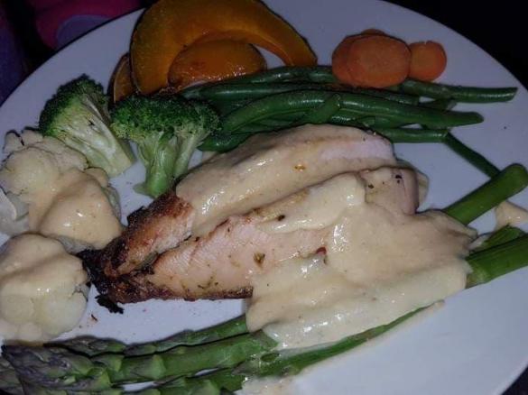 creamy parmesan sauce or dip