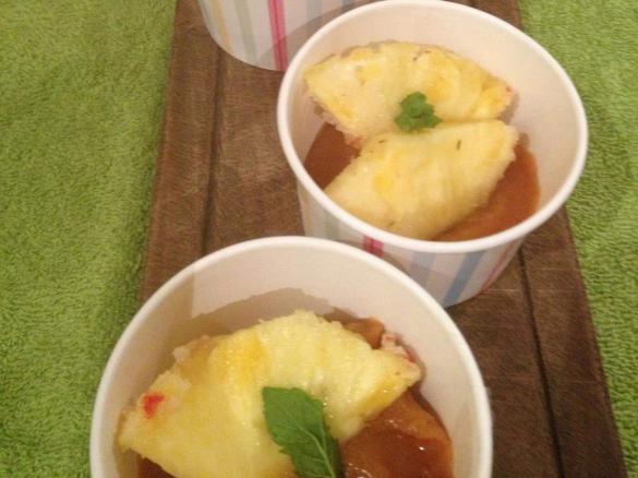 Nahm Jim and Coconut Sorbet