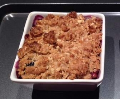 Healthy Fruit Crumble