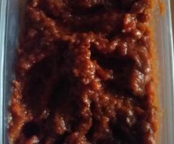 Variation  to the variation of Chunky Spaghetti Bolognese