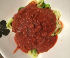 Tomato-free Bolognaise Sauce