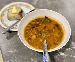 Filipino Mung Bean Soup (with a twist)