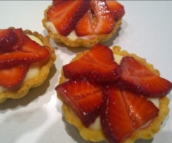 Strawberry Custard Tart