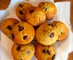 Sour Cream & Choc Chip Muffins