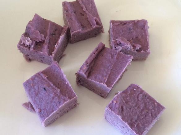 Mixed Berry Coconut Fudge (Paleo)
