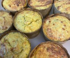 Kerri’s Savoury Zucchini & Sundried Tomato Muffins