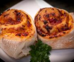 TJ's Choritzo and Two Cheese Scrolls