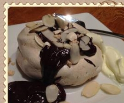 Coffee and Almond Meringues