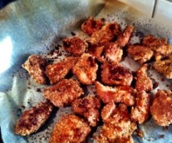 Crunchy chicken nuggets