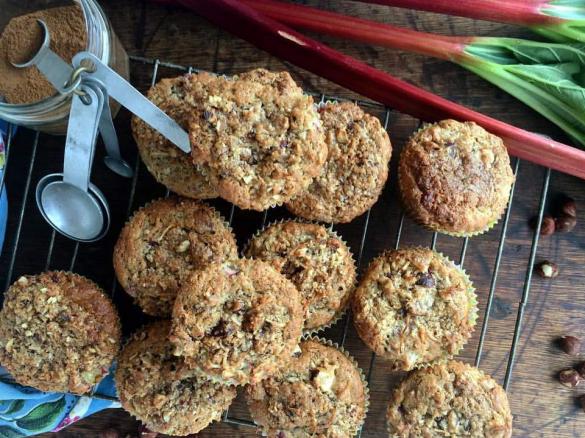 Rhubarb Muffins