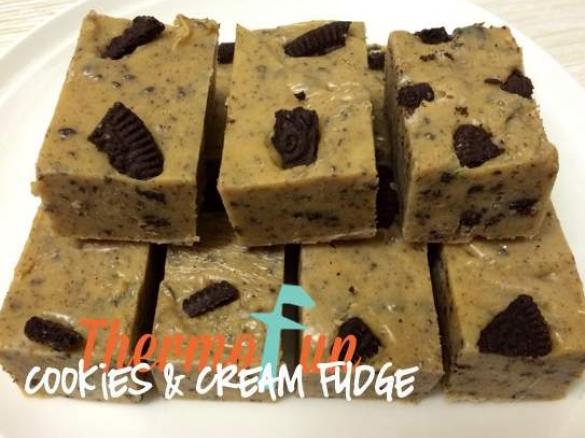 Oreo Cookies and Cream Fudge - ThermoFun