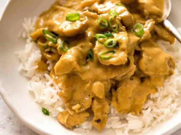 Chicken In Satay Sauce