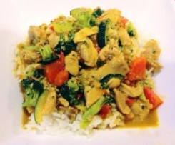 Sally's Satay Chicken