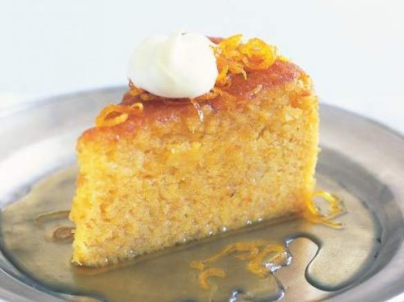 Huldah's Whole Orange Syrup Cake