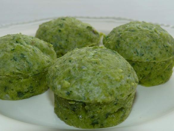 Tasty Cheese & Spinach Muffins