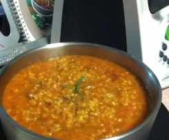 Lamb Shank and Sweet Potato Risotto