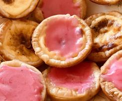 Easy peasy iced custard tarts