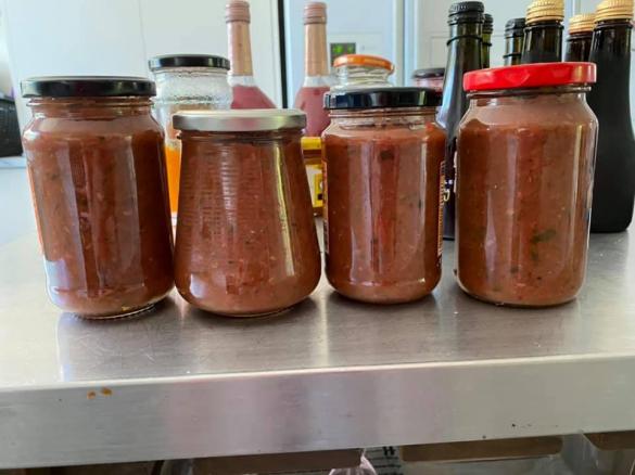 Plum and Zucchini Relish