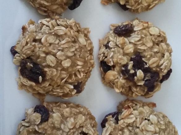 4 ingredient banana orange oat bites
