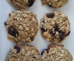 4 ingredient banana orange oat bites