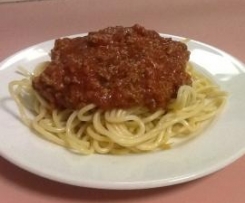 Spaghetti Bolognaise Sauce