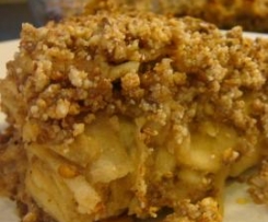 Clean Apple Crumble