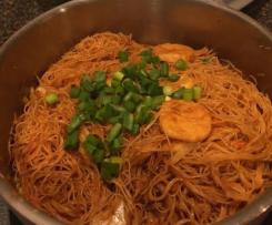 Easy Fried Bee Hoon (Rice Vermicelli) 炒米粉