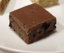 Choc Peppermint Slice