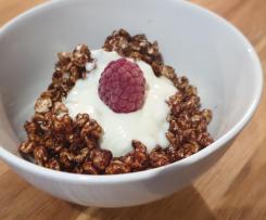 No more coco pops- Puffed Buckwheat choc cereal